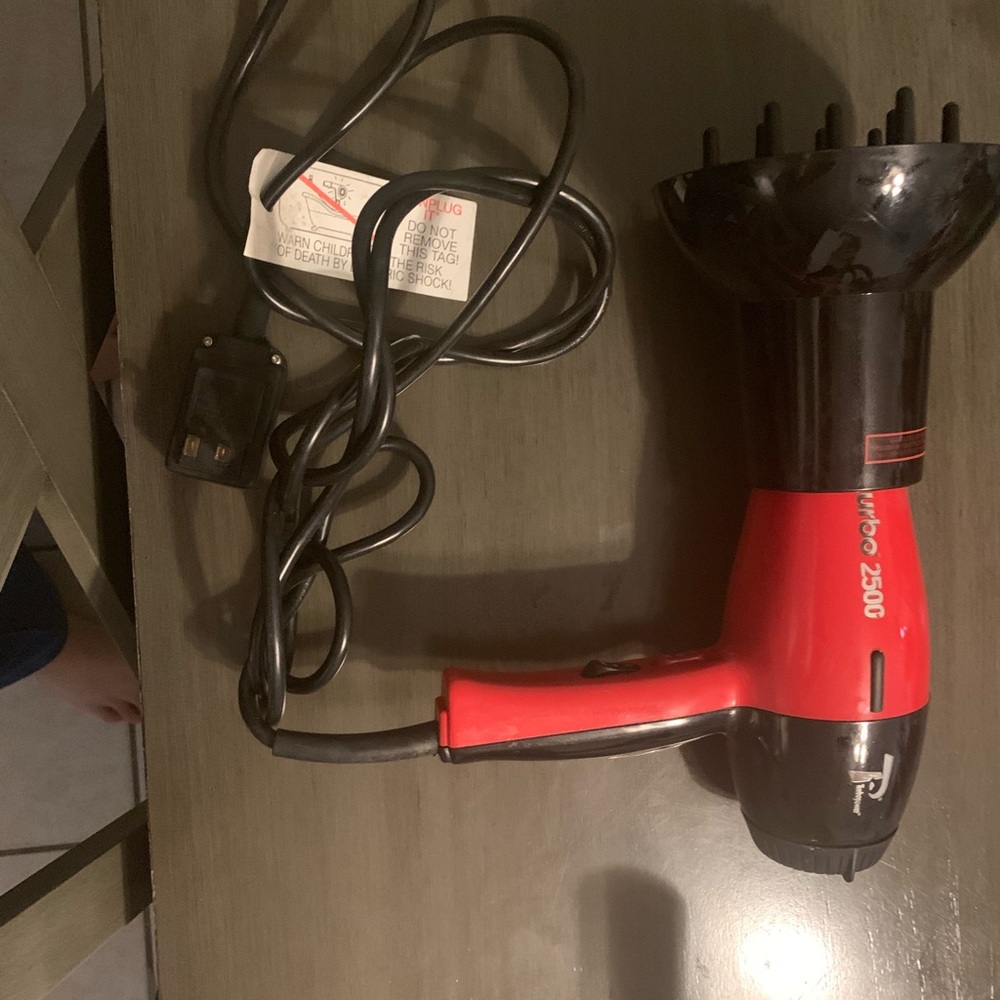 Mega turbo hair dryer